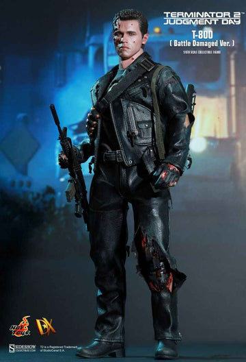 Figurine Hot Toys DX13 - Terminator 2 : Judgment Day - T800 Battle Damaged Version Standard Version