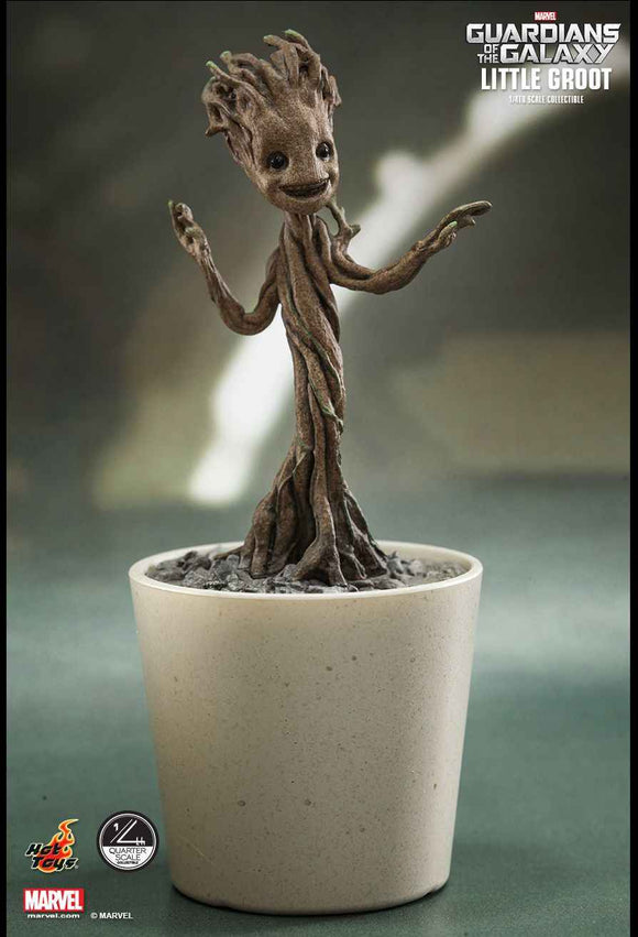 Figurine Hot Toys QS004 - Marvel Comics - Guardians Of The Galaxy - Little Groot