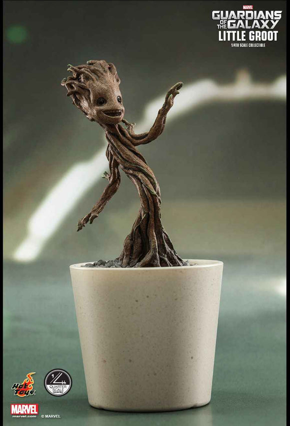 Figurine Hot Toys QS004 - Marvel Comics - Guardians Of The Galaxy - Little Groot