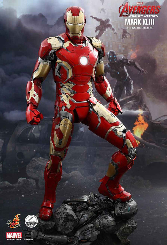Figurine Hot Toys QS005 - Marvel Comics - Avengers : Age Of Ultron - Iron Man Mark 43
