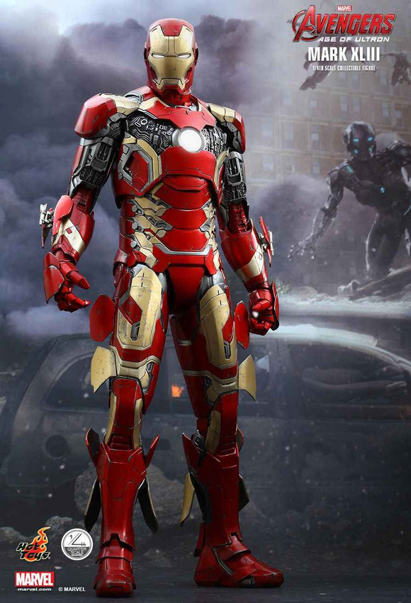 Figurine Hot Toys QS005 - Marvel Comics - Avengers : Age Of Ultron - Iron Man Mark 43