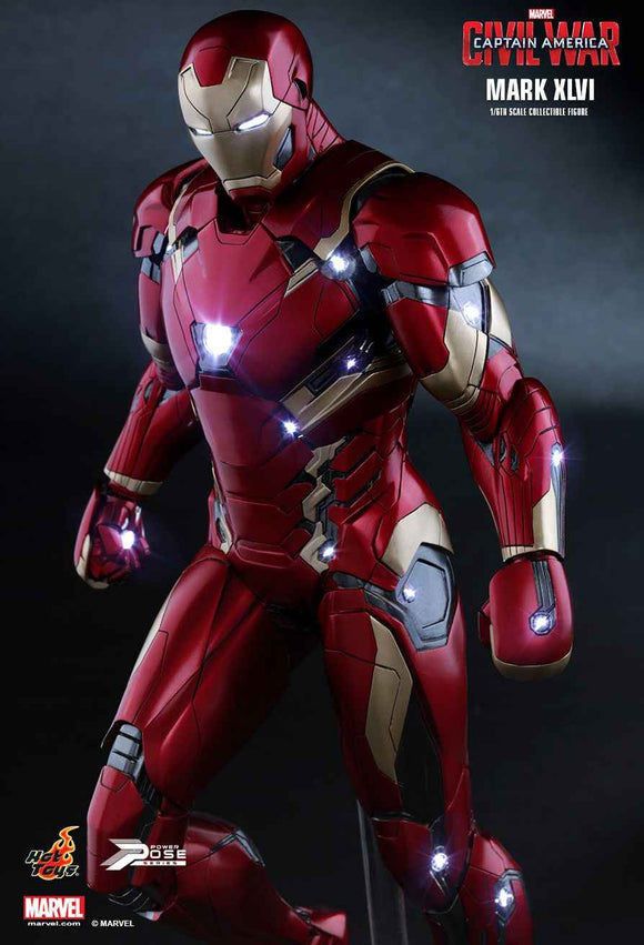 Figurine Hot Toys PPS003 - Marvel Comics - Captain America : Civil War - Iron Man Mark 46