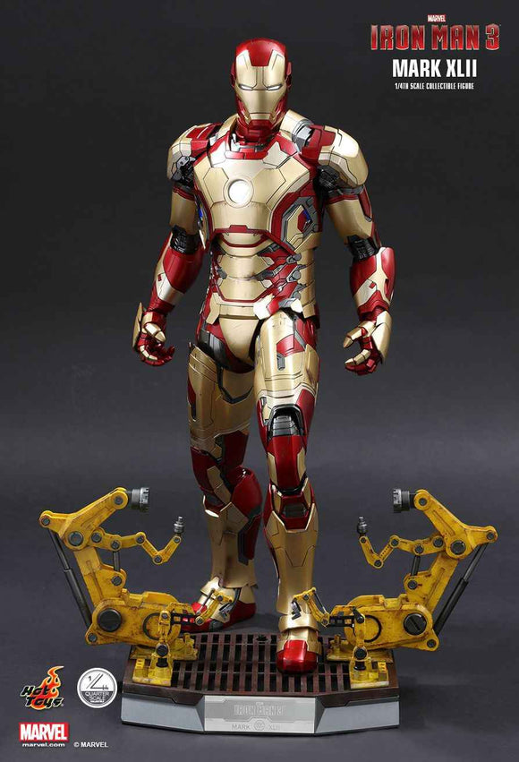 Figurine Hot Toys QS008 - Marvel Comics - Iron Man 3 - Iron Man Mark 42 Deluxe Version