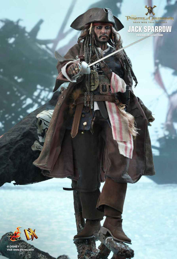 Figurine Hot Toys DX15 - Pirates Of The Caribbean : Dead Men Tell No Tales - Jack Sparrow