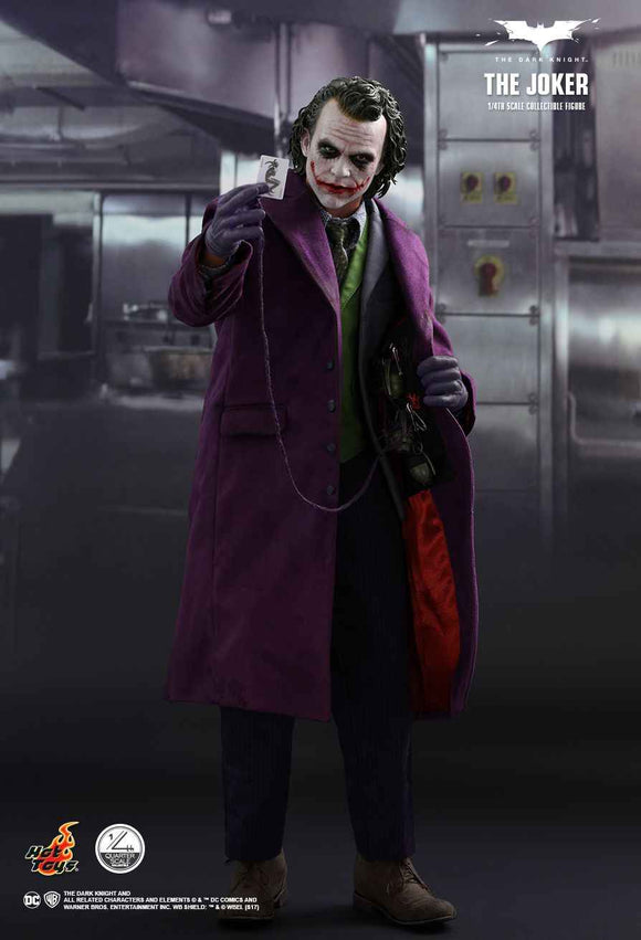 Figurine Hot Toys QS010 - DC Comics - The Dark Knight - The Joker Deluxe Version