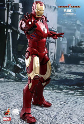 Figurine Hot Toys QS012 - Marvel Comics - Iron Man - Iron Man Mark 3 Deluxe Version