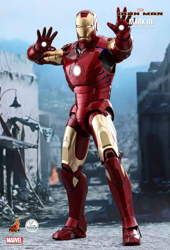 Figurine Hot Toys QS011 - Marvel Comics - Iron Man - Iron Man Mark 3