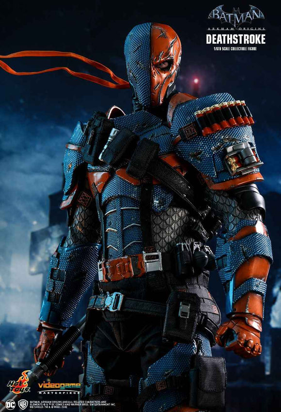 Figurine Hot Toys VGM30 - Dc Comics - Batman : Arkham Origins - Deathstroke