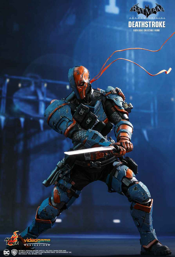 Figurine Hot Toys VGM30 - Dc Comics - Batman : Arkham Origins - Deathstroke