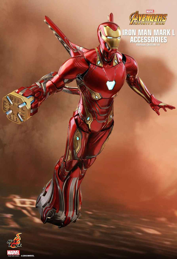 Figurine Hot Toys ACS004 - Marvel Comics - Avengers : Infinity War - Iron Man Mark 50 Accessories Set Standard Version
