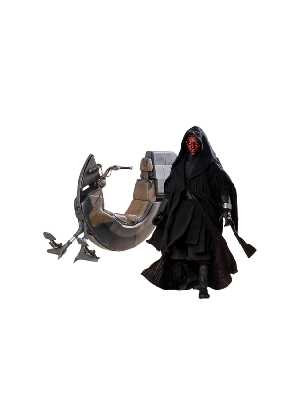 Figurine Hot Toys DX17 - Star Wars 1 : The Phantom Menace - Darth Maul With Sith Speeder Standard Version