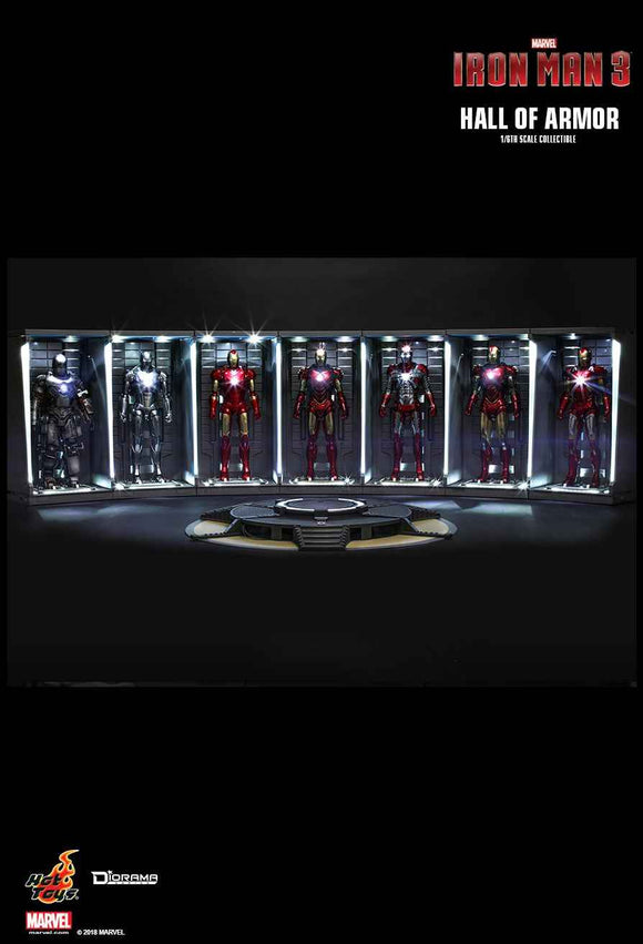 Figurine Hot Toys DS001 - Marvel Comics - Iron Man 2 - Hall Of Armor 7 box