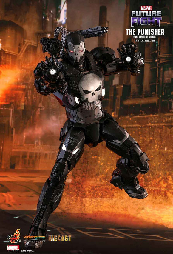 Figurine Hot Toys VGM33D28 - Marvel Comics - Marvel Future Fight - The Punisher War Machine Armor