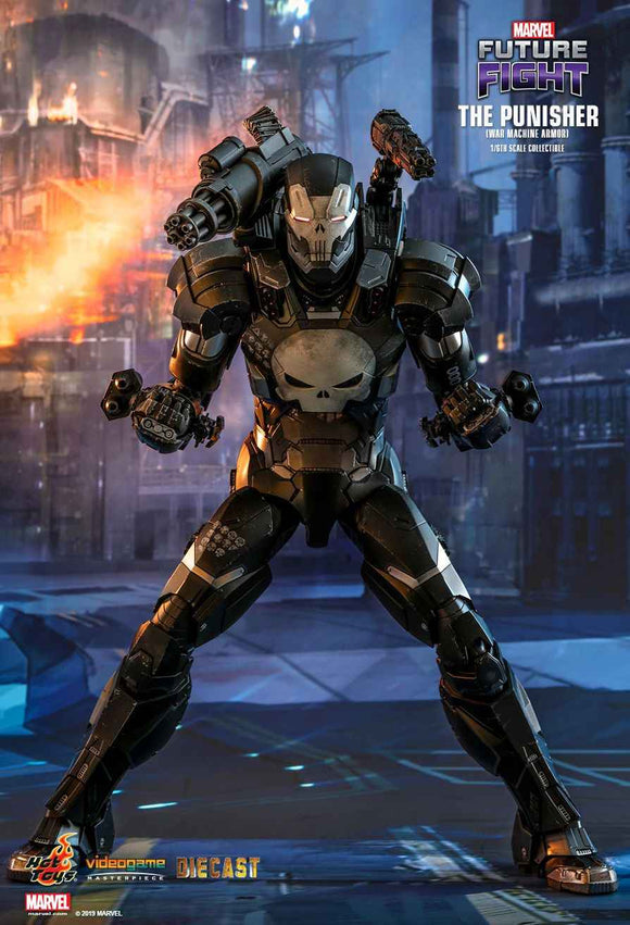 Figurine Hot Toys VGM33D28 - Marvel Comics - Marvel Future Fight - The Punisher War Machine Armor