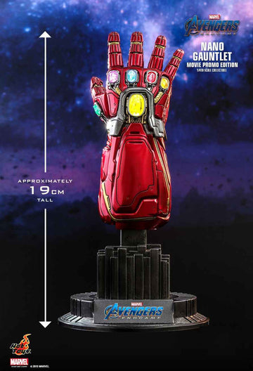 Figurine Hot Toys ACS008 - Marvel Comics - Avengers : Endgame - Nano Gauntlet Movie Promo Edition