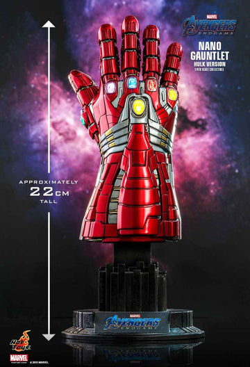 Figurine Hot Toys ACS009 - Marvel Comics - Avengers : Endgame - Nano Gauntlet Hulk Version
