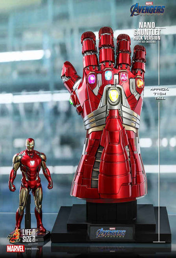 Figurine Hot Toys LMS008 - Marvel Comics - Avengers : Endgame - Nano Gauntlet Hulk Version