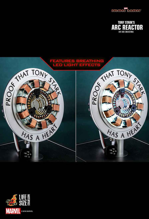 Figurine Hot Toys LMS012 - Marvel Comics - Iron Man - Tony Stark's Arc Reactor