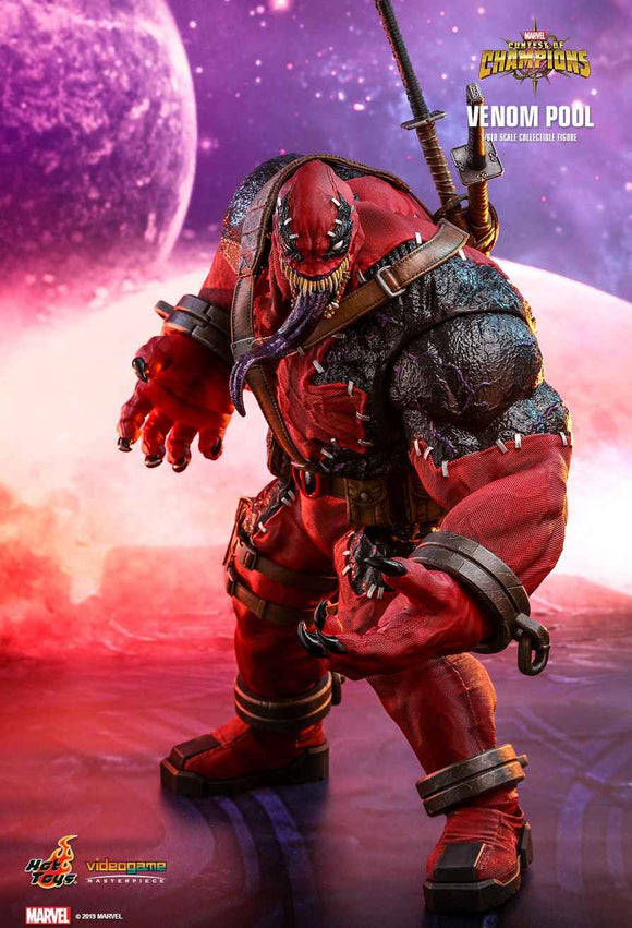 Figurine Hot Toys VGM35 - Marvel Comics - Marvel Contest Of Champions - Venompool Standard Version