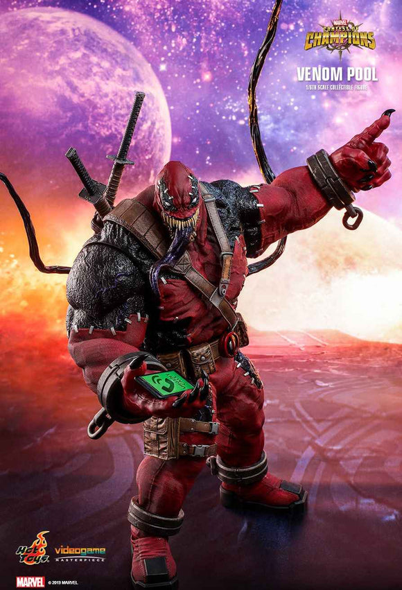 Figurine Hot Toys VGM35 - Marvel Comics - Marvel Contest Of Champions - Venompool Standard Version