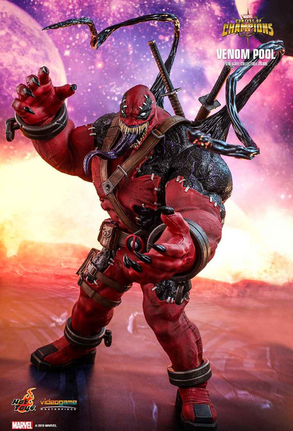 Figurine Hot Toys VGM35 - Marvel Comics - Marvel Contest Of Champions - Venompool Standard Version