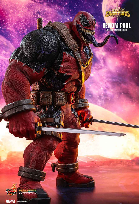 Figurine Hot Toys VGM35 - Marvel Comics - Marvel Contest Of Champions - Venompool Deluxe Version