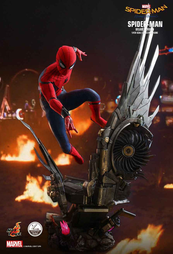 Figurine Hot Toys QS015 - Marvel Comics - Spider-Man : Homecoming - Spider-Man Standard Version