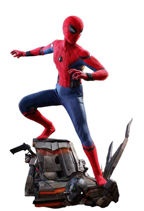 Figurine Hot Toys QS014B - Marvel Comics - Spider-Man : Homecoming - Spider-Man Deluxe Version
