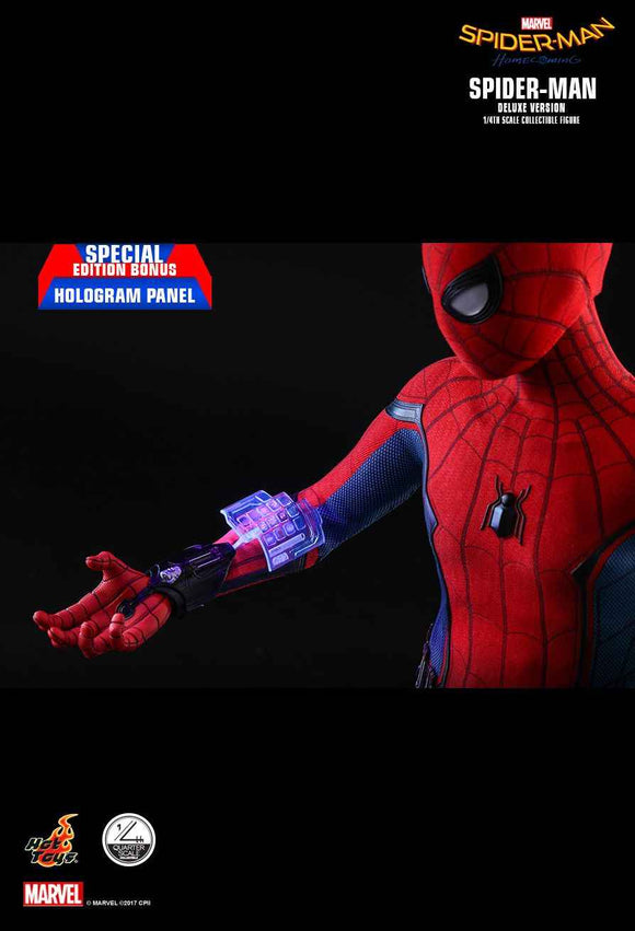 Figurine Hot Toys QS015B - Marvel Comics - Spider-Man : Homecoming - Spider-Man Deluxe Version