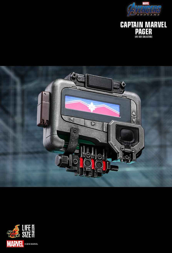 Figurine Hot Toys LMS009 -Marvel Comics - Avengers : Endgame - Captain Marvel Pager