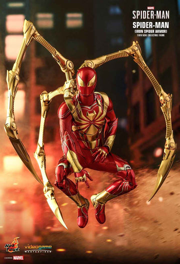 Figurine Hot Toys VGM38 - Marvel Comics - Marvel's Spider-Man - Spider-Man Iron Spider Armor
