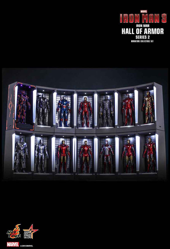 Figurine Hot Toys MMSC014-MMSC020 - Marvel Comics - Iron Man 3 - Iron Man Hall Of Armor Series 2