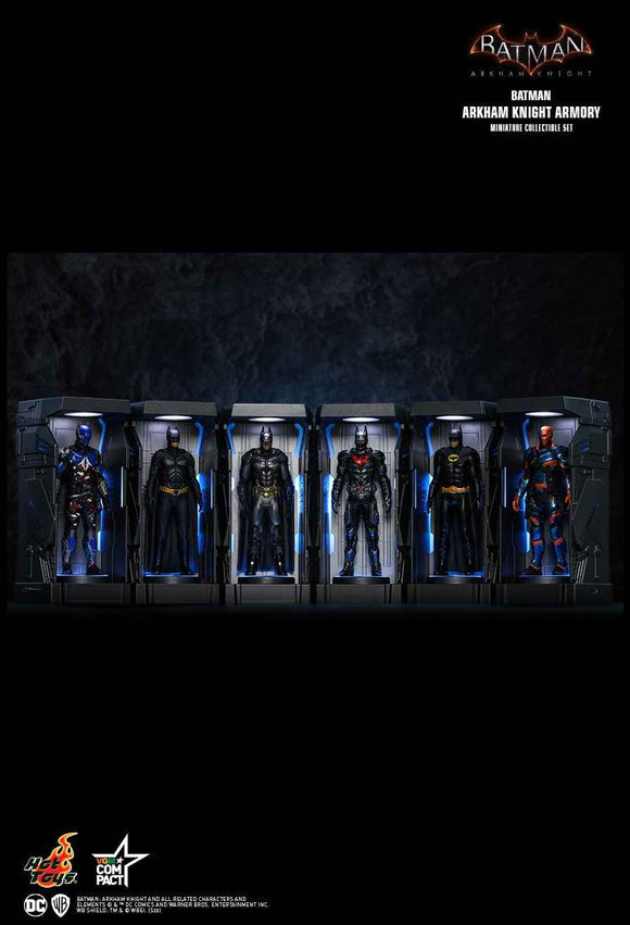 Figurine Hot Toys VGMC009 - VGMC015 - Batman : Arkham Knight - Batman Armory