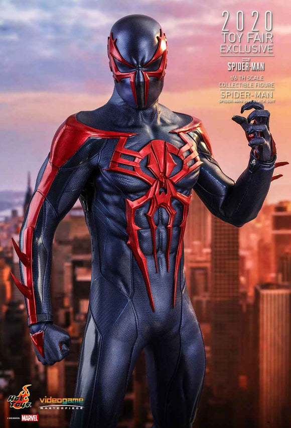Figurine Hot Toys VGM42 - Marvel Comics - Marvel's Spider-Man - Spider-Man 2099 Black Suit