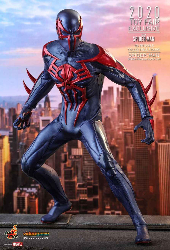 Figurine Hot Toys VGM42 - Marvel Comics - Marvel's Spider-Man - Spider-Man 2099 Black Suit