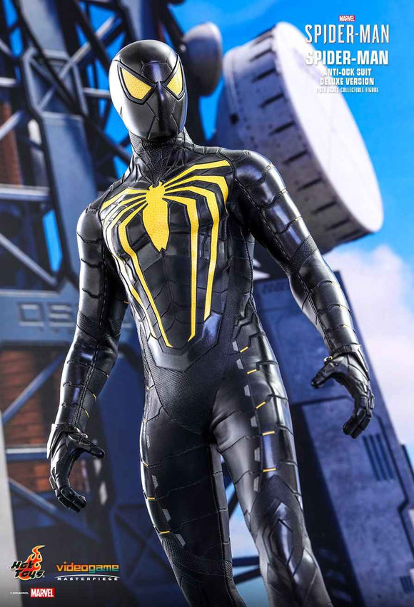Figurine Hot Toys VGM45 -Marvel Comics - Marvel's Spider-Man - Spider-Man Anti OCK Suit Deluxe Version