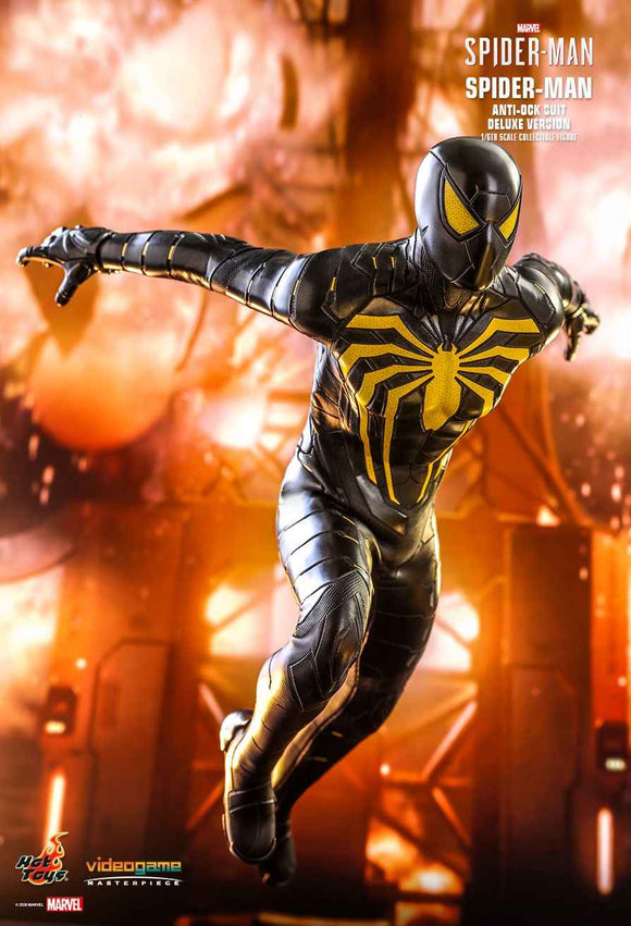 Figurine Hot Toys VGM45 -Marvel Comics - Marvel's Spider-Man - Spider-Man Anti OCK Suit Deluxe Version