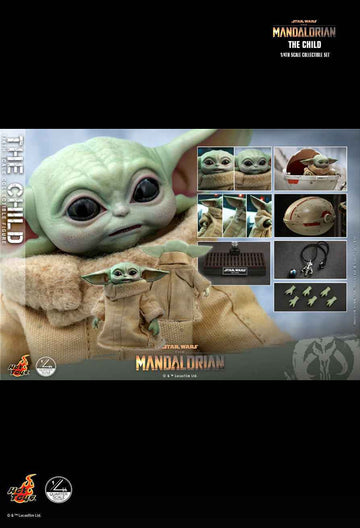 Figurine Hot Toys QS018 - Star Wars : The Mandalorian - The Child Grogu