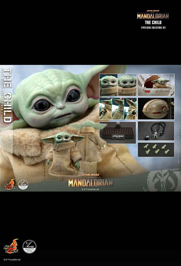 Figurine Hot Toys QS018 - Star Wars : The Mandalorian - The Child Grogu