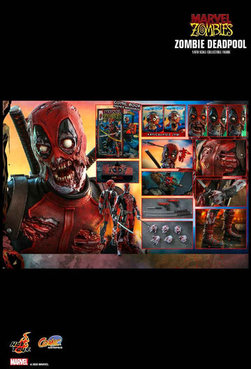 Figurine Hot Toys CMS06 - Marvel Zombies - Zombie Deadpool