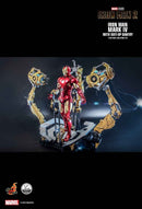 Figurine Hot Toys QS021 - Marvel Comics - Iron Man 2 - Iron Man Mark IV With Suit Up Gantry Version