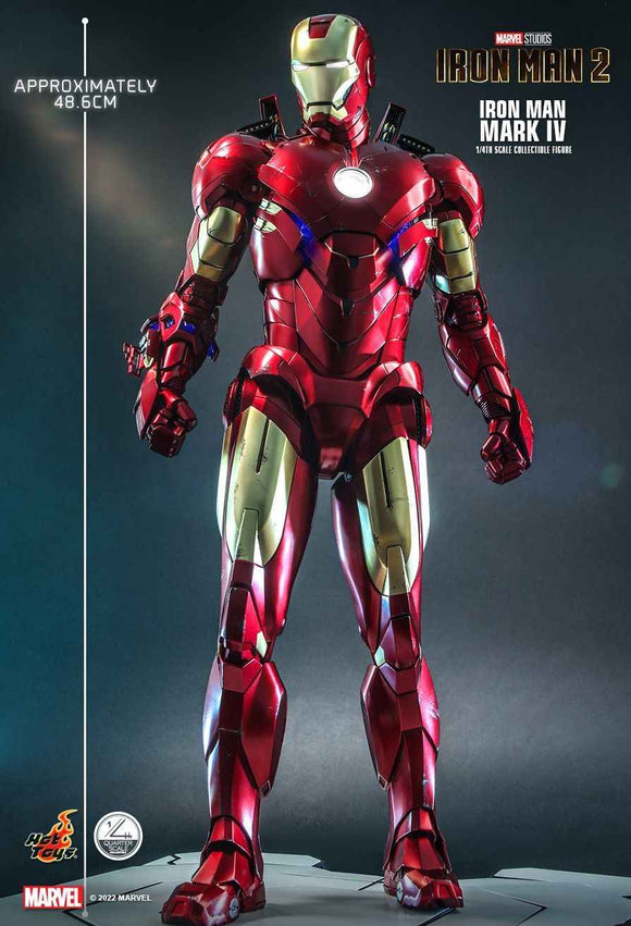 Figurine Hot Toys QS020 - Marvel Comics - Iron Man 2 - Iron Man Mark IV