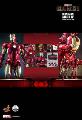 Figurine Hot Toys QS020 - Marvel Comics - Iron Man 2 - Iron Man Mark IV