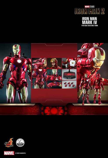 Figurine Hot Toys QS020 - Marvel Comics - Iron Man 2 - Iron Man Mark IV