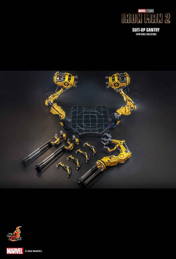Figurine Hot Toys ACS012 - Marvel Comics - Iron Man 2 - Suit-Up Gantry
