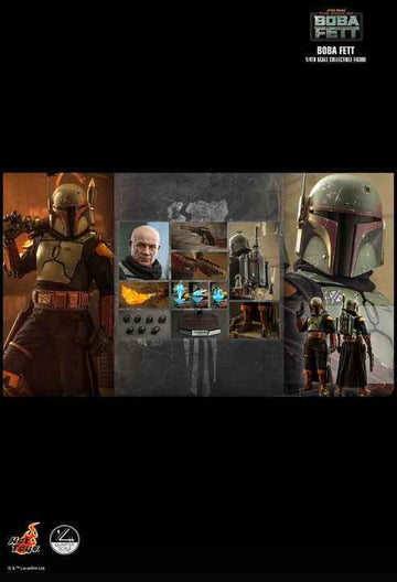 Figurine Hot Toys QS022 - Star Wars : The Book Of Boba Fett - Boba Fett Standard Version