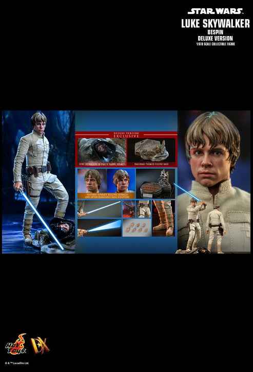 Figurine Hot Toys DX25 - Star Wars : The Empire Strikes Back - Luke Skywalker Bespin Suit Deluxer Version