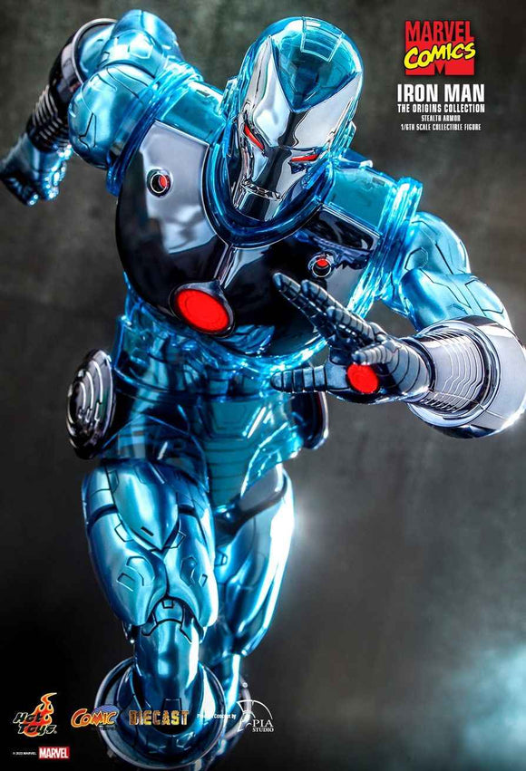 Figurine Hot Toys CMS012D46 - Marvel Comics - Iron Man Stealth Armor Version