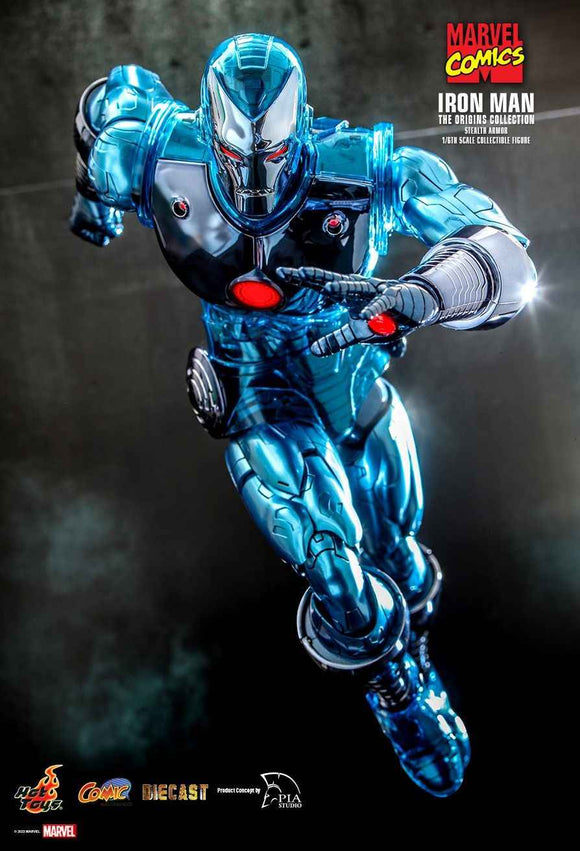 Figurine Hot Toys CMS012D46 - Marvel Comics - Iron Man Stealth Armor Version