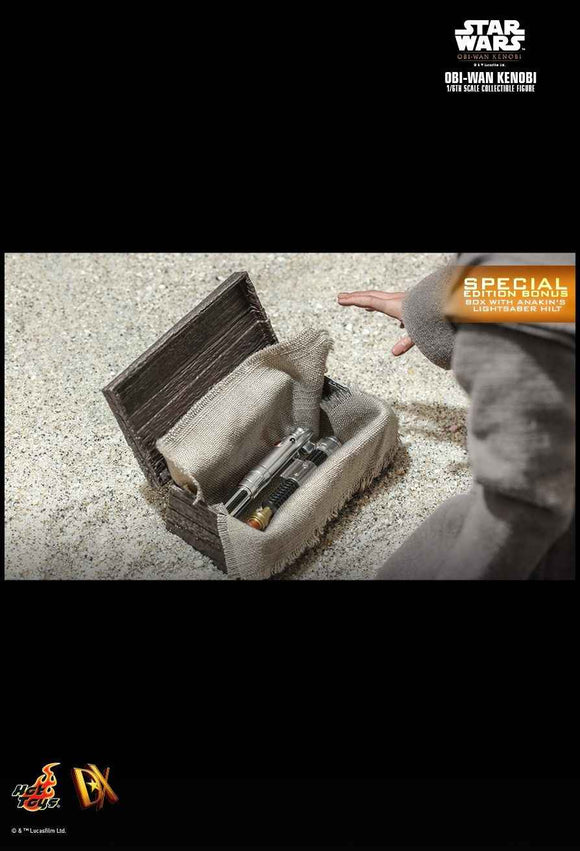 Figurine Hot Toys DX26D - Star Wars : Obi Wan Kenobi - Obi Wan Kenobi Deluxe Version